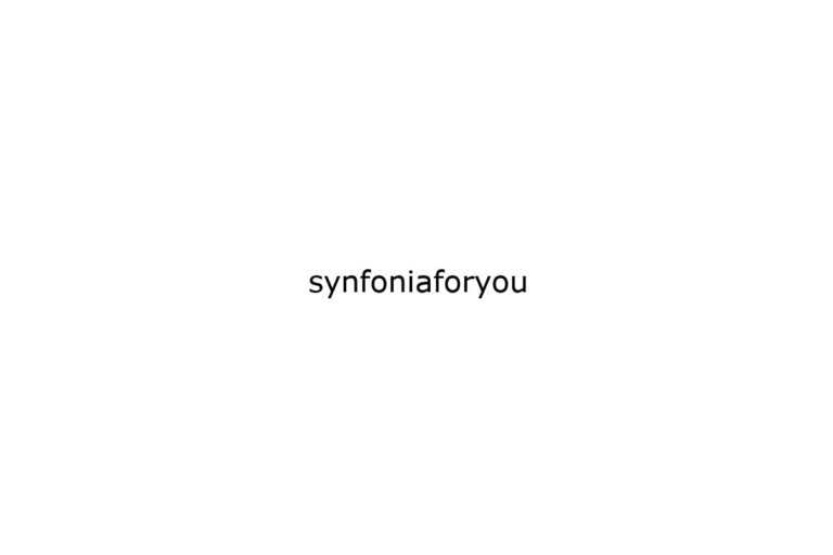 synfoniaforyou