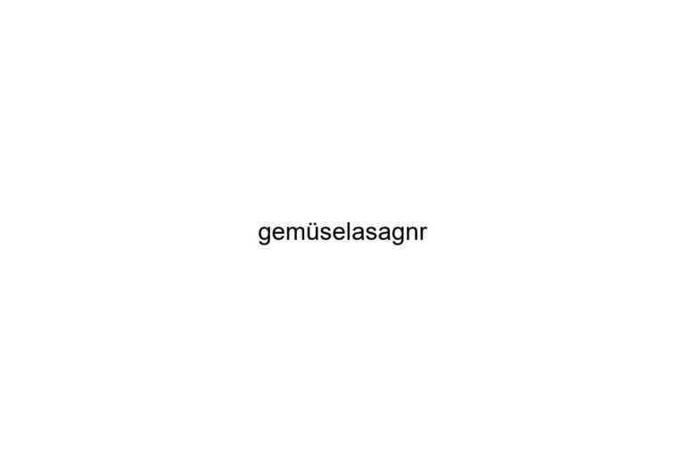 gemselasagnr