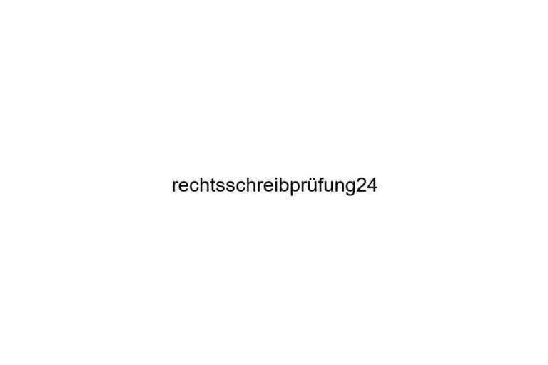 rechtsschreibprfung24