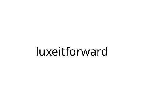 luxeitforward