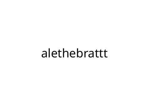 alethebrattt