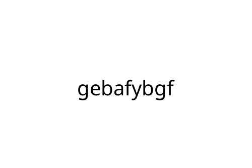 gebafybgf