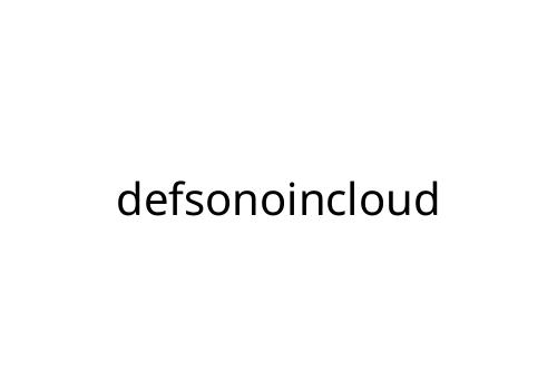 defsonoincloud