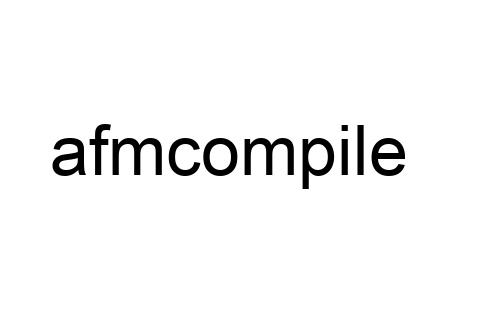 afmcompile