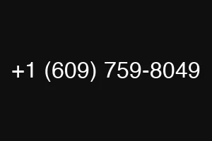 +1 (609) 759-8049