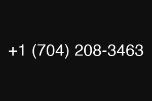 +1 (704) 208-3463