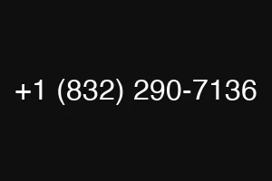 +1 (832) 290-7136