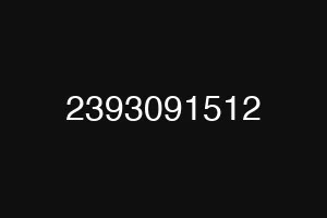 2393091512